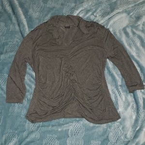 Rafaella grey 3/4 sleeve